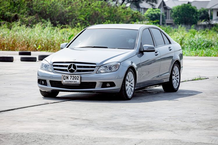 รถ Mercedes-Benz C-Class C200 สี เทา