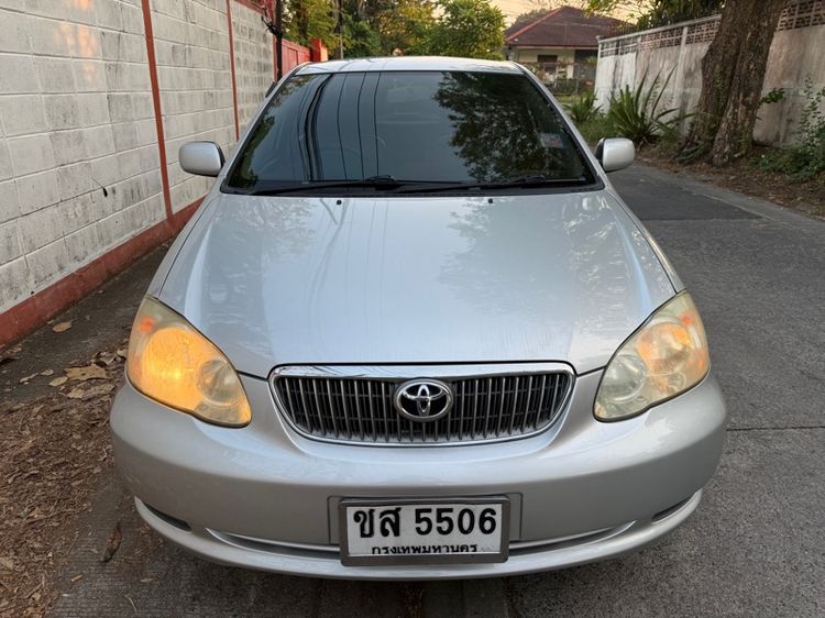 Toyota Corolla 2007 1.6 Sedan ดีเซล ไม่ติดแก๊ส เกียร์อัตโนมัติ เทา รูปที่ 3