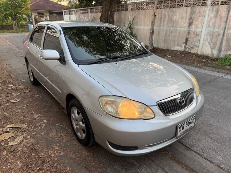 Toyota Corolla 2007 1.6 Sedan ดีเซล ไม่ติดแก๊ส เกียร์อัตโนมัติ เทา รูปที่ 2