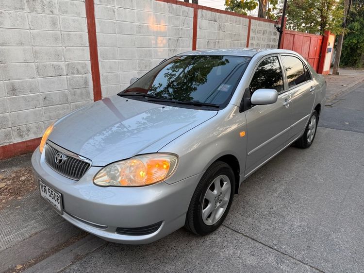 รถ Toyota Corolla 1.6 สี เทา
