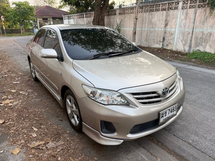 Toyota Altis 2012 1.8 G Sedan ดีเซล ไม่ติดแก๊ส เกียร์ธรรมดา บรอนซ์ทอง รูปที่ 3
