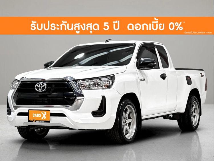 Toyota Hilux Revo 2021 Smart Cab 2.4 Mid Prerunner Pickup ดีเซล ไม่ติดแก๊ส เกียร์ธรรมดา ขาว