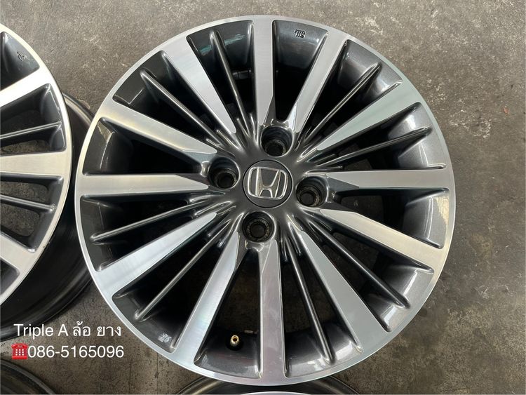 ✨ล้อแม็ก✨Honda City ขอบ 15 เทาหน้าเงา💖สภาพสวย💖 รูปที่ 5