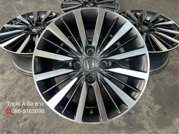 ✨ล้อแม็ก✨Honda City ขอบ 15 เทาหน้าเงา💖สภาพสวย💖 รูปที่ 2