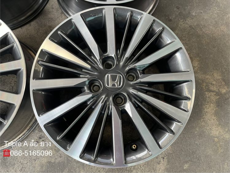 ✨ล้อแม็ก✨Honda City ขอบ 15 เทาหน้าเงา💖สภาพสวย💖 รูปที่ 3