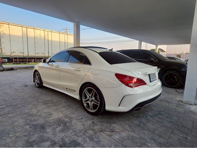 Mercedes-Benz CLA-Class 2015 CLA250 AMG Sedan เบนซิน ไม่ติดแก๊ส เกียร์อัตโนมัติ ขาว รูปที่ 2