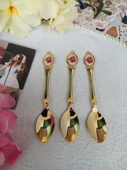 ชุดช้อนชากาแฟสไตล์วินเทจ จาก Japan (ชุด 3 ชิ้น)