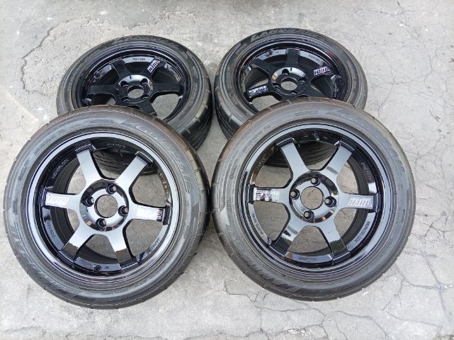 TE37 สีดำ ขอบ 15 กว้าง 7 พร้อมยาง 195 50 15 ปี 23 รูปที่ 7