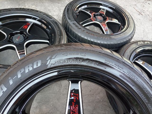 แม็กเวลขอบ 17 5 รู 100 พร้อมยางปี 22