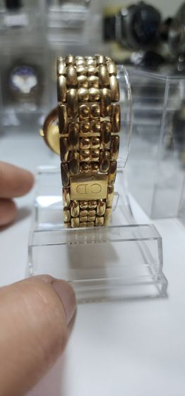 Z008 Christian Dior นาฬิกาข้อมือผู้หญิง สีทอง Swiss Made งานหรู ดีไซน์เรียบ คลาสสิก รูปที่ 9
