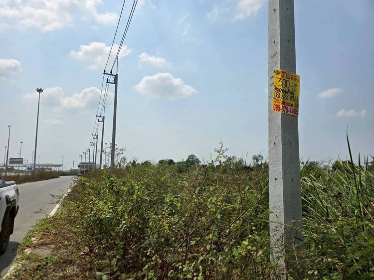 ขายด่วนที่ดินใกล้ด่านมอเตอร์เวย์ M81 เนื้อที่ 300 ตรว ติดถนนลาดยางสาธารณะ อ. เมืองนครปฐม จ. นครปฐม   รูปที่ 2