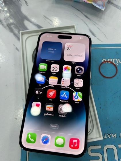 ขาย iPhone 14promax 128g battery 97 เปลี่ยนแท้ ศูนย์ ไม่มีตำหนิสีดำ มีกล่อง ราคา 19500 บาท ใช้งานปกติ นัดรับกทม  รูปที่ 13