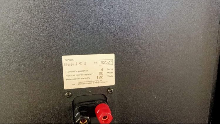 Revox ลำโพง studio 4 mk ii รูปที่ 4