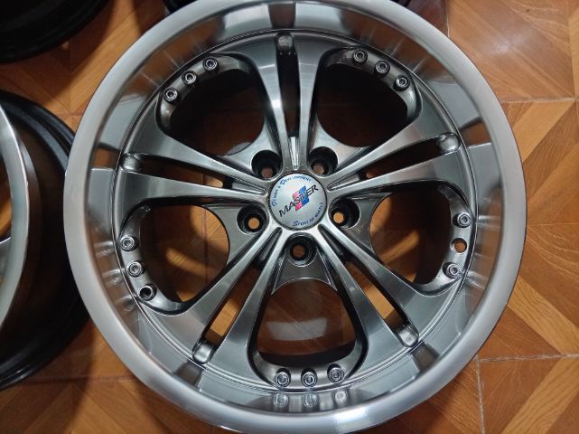 แม็กขอบ 17 5 รู 108 กว้าง 8 นิ้วทั้ง 4 วง รูปที่ 3