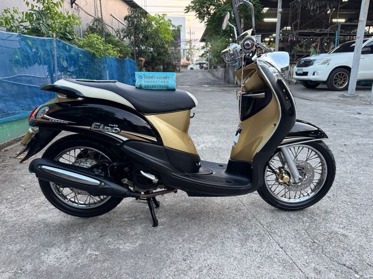 YAMAHA Fino 115 คาร์บูออโต้สตาร์ทมือ สภาพรถเดิมๆเครื่องดีมากสีสวยมากต้องมาดูของจริงมีสถานที่ให้ทดลองขับขี่ก่อนซื้อ รูปที่ 2