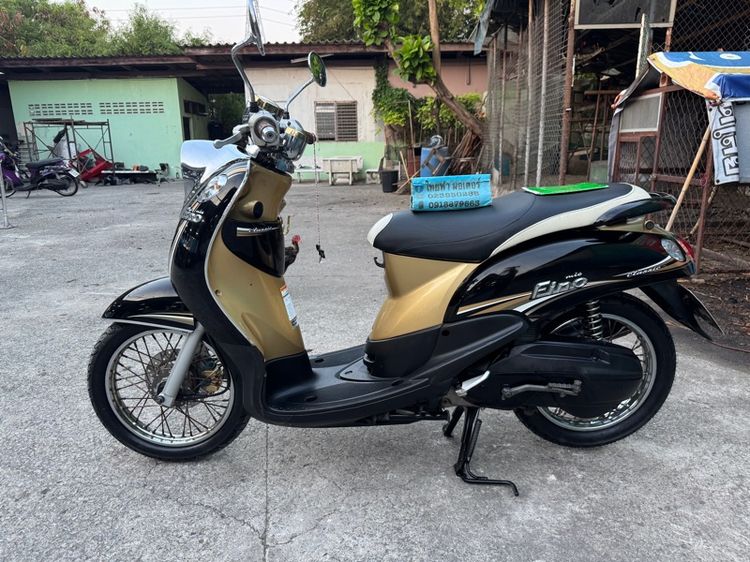 YAMAHA Fino 115 คาร์บูออโต้สตาร์ทมือ สภาพรถเดิมๆเครื่องดีมากสีสวยมากต้องมาดูของจริงมีสถานที่ให้ทดลองขับขี่ก่อนซื้อ รูปที่ 3
