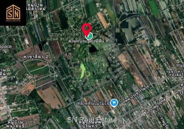 ขาย ที่ดินแปลงสวยหน้าสโมสร สนามกอล์ฟธานนท์ กฤษดานคร 25 คลองสามวา 359 ตร.ว. รูปที่ 3