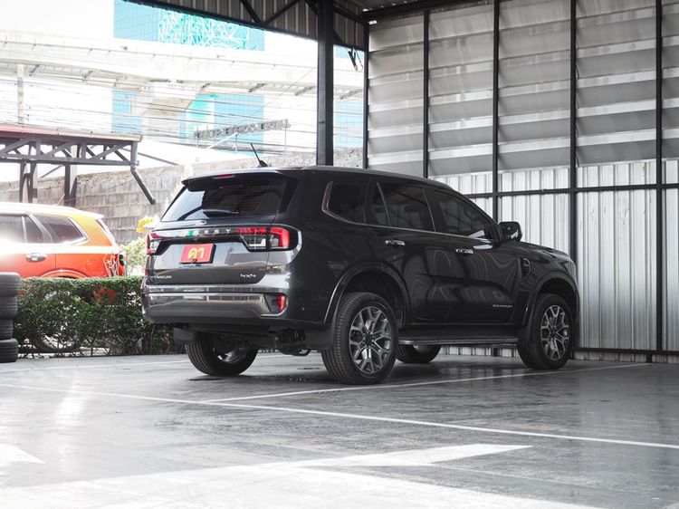Ford Everest 2023 2.0 Bi-Turbo Titanium+ 4WD Utility-car ดีเซล ไม่ติดแก๊ส เกียร์อัตโนมัติ เทา รูปที่ 4