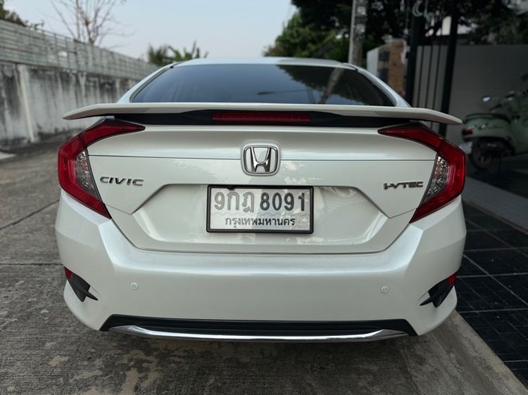 Honda Civic 2019 1.8 E i-VTEC Sedan เบนซิน ไม่ติดแก๊ส เกียร์อัตโนมัติ ขาว รูปที่ 2