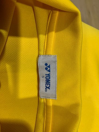 เสื้อ POLO YONEX (DRY FIT) สีเหลือง ใส่เล่นกี่ฬา ได้ทุกประเภท เทนนิส  แบตมินตัน  เนื้อผ้ากันร้อน กันแดด กันเหงื่อได้ดี    รูปที่ 6