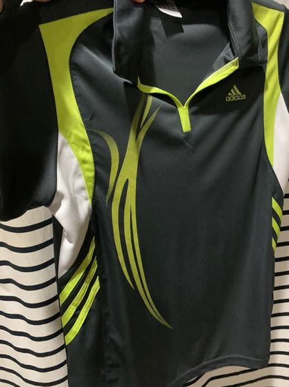 เสื้อ POLO ADIDAS (DRY FIT)  ของแท้ ใส่เล่นกี่ฬา ได้ทุกประเภท เทนนิส  วิ่ง แบตมินตัน ฟิตเนส ตีกอพ เนื้อผ้ากันร้อน กันแดด กันเหงื่อได้ดี รูปที่ 5