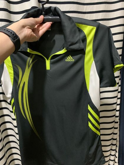 เสื้อ POLO ADIDAS (DRY FIT)  ของแท้ ใส่เล่นกี่ฬา ได้ทุกประเภท เทนนิส  วิ่ง แบตมินตัน ฟิตเนส ตีกอพ เนื้อผ้ากันร้อน กันแดด กันเหงื่อได้ดี รูปที่ 4