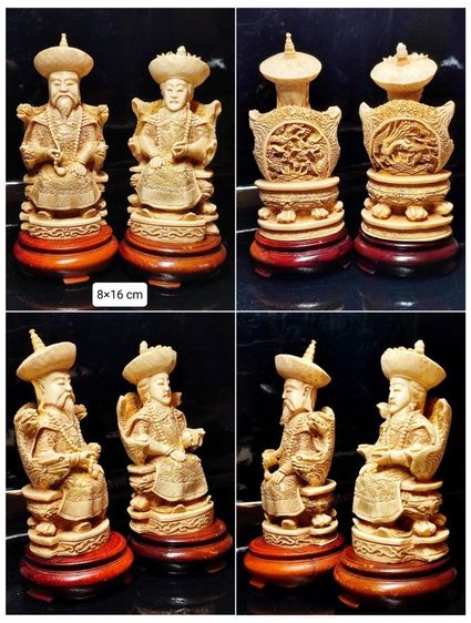เรซินผสมBoneแกะสลักรูปแบบจีนโบราณ 