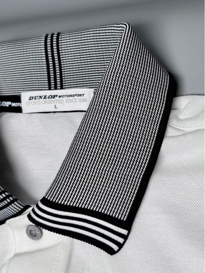 ⚠️ของใหม่▪️ป้ายห้อย‼️เสื้อโปโล DUNLOP MOTOSPORT ของแท้ สปอร์ตแบรนด์ชั้นนำ รูปที่ 11