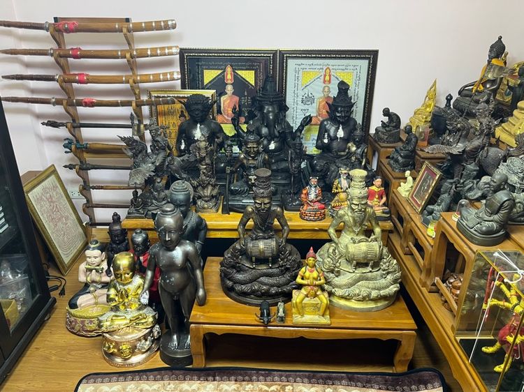 พระบูชา ปู่ฤาษี กุมารทอง มีดหมอ ไม้ครู วัวธนู ควายธนู นางกวัก เครื่องราง ขนาดบูชา รูปที่ 2