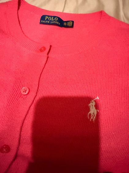 Polo Ralph Lauren คาร์ดิแกน สีชมพู สวยมากก Size XXL รูปที่ 2