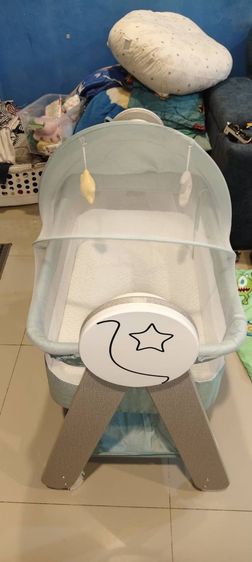 เปลไกวไฟฟ้า มาพร้อมรีโมท เเละโมบาย มีเสียงเพลง รูปที่ 3