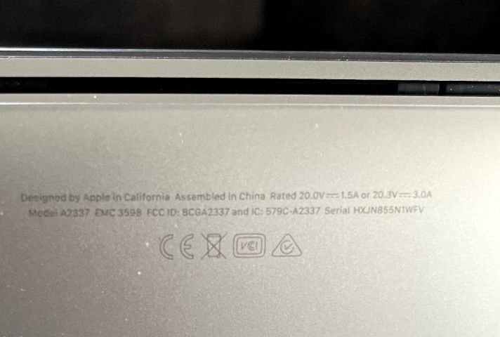 Apple MacBook Air M1 chip with 8-core CPU and 7-core GPU 256GB SSD 13-inch รูปที่ 5