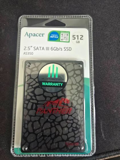 SSD Apacer AS350 SATAIII 2.5 ใหม่ยังไม่แกะกล่อง ประกันAdviceปี71  รูปที่ 3