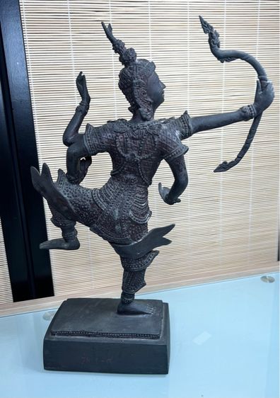 พระบูชาพ่อปู่ยานารายณ์ทอง (พระนารายณ์แผลงศร) ของ อ.ศรเทพ ศรทอง  รูปที่ 4