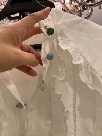 ดอร์เช่ แอนด์ กาบาร์น่า(ติดจองค่ะ) เสื้อเชิ้ตคอบัวใหญ่ สภาพใหม่เอี่ยม รูปที่ 7