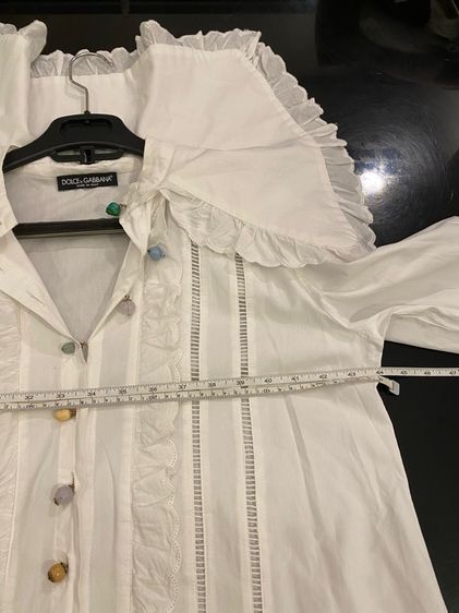 ดอร์เช่ แอนด์ กาบาร์น่า(ติดจองค่ะ) เสื้อเชิ้ตคอบัวใหญ่ สภาพใหม่เอี่ยม รูปที่ 10