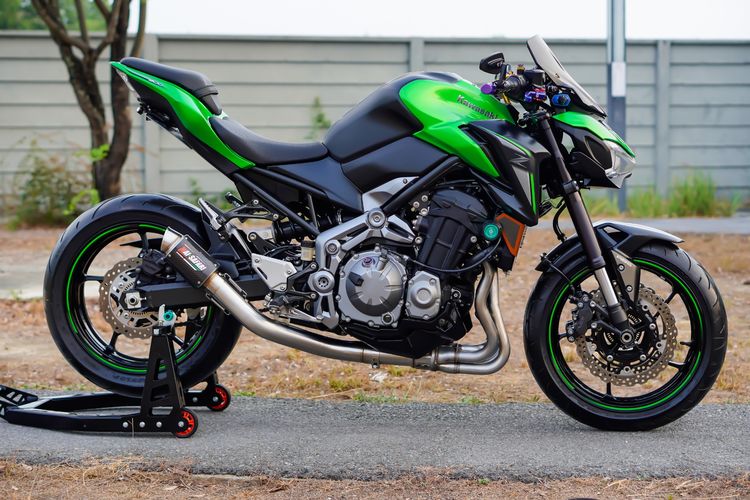 KAWASAKI Z900 ABS ปี 2018 (จดทะเบียน 2019) วิ่ง 15xx km. ฟรีดาวน์ พร้อมของแต่งจัดเต็ม 3xxxx บาท รูปที่ 4