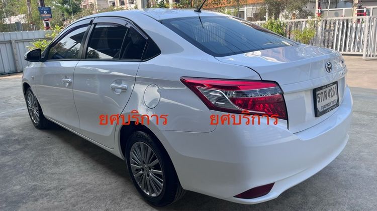 Toyota Vios 2015 1.5 J Sedan เบนซิน ไม่ติดแก๊ส เกียร์อัตโนมัติ ขาว รูปที่ 4