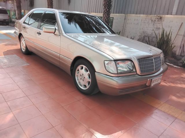 Mercedes-Benz S-Class 1996 S320 Sedan เบนซิน ไม่ติดแก๊ส เกียร์อัตโนมัติ บรอนซ์ทอง รูปที่ 2