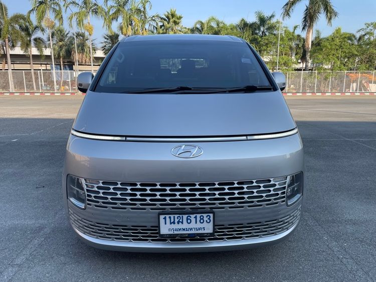 Hyundai Staria 2021 2.2 S Van ดีเซล ไม่ติดแก๊ส เกียร์อัตโนมัติ เทา รูปที่ 2