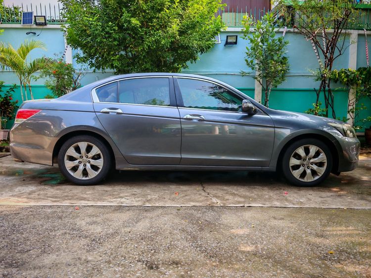 Honda Accord 2008 2.4 EL NAVI Sedan เบนซิน ไม่ติดแก๊ส เกียร์อัตโนมัติ เทา รูปที่ 4