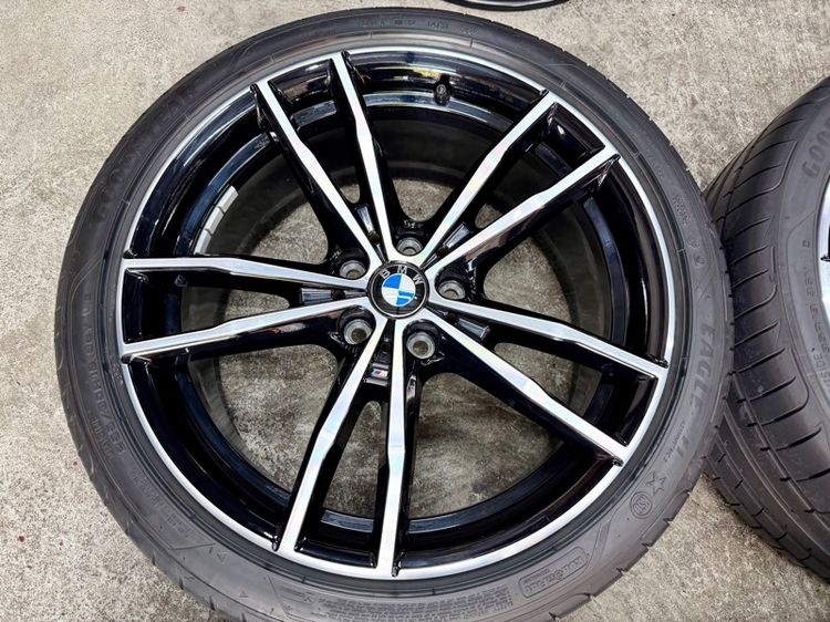 ล้อแม็ก BMW ขอบ 19” 5 รู 112 สภาพสวยถอดเก็บ หน้ากว้าง 8” ET 27  หลัง 8.5” ET 40 ยาง GOODYEAR หน้า 225-40R19 ปี 20 หลัง 255-35R19 ปี 20 รูปที่ 8
