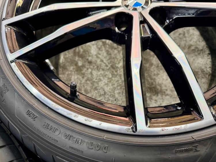 ล้อแม็ก BMW ขอบ 19” 5 รู 112 สภาพสวยถอดเก็บ หน้ากว้าง 8” ET 27  หลัง 8.5” ET 40 ยาง GOODYEAR หน้า 225-40R19 ปี 20 หลัง 255-35R19 ปี 20 รูปที่ 14