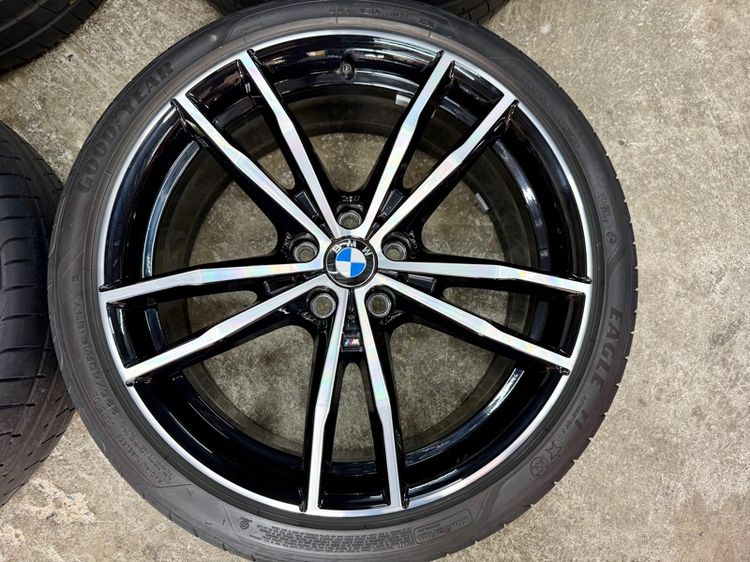 ล้อแม็ก BMW ขอบ 19” 5 รู 112 สภาพสวยถอดเก็บ หน้ากว้าง 8” ET 27  หลัง 8.5” ET 40 ยาง GOODYEAR หน้า 225-40R19 ปี 20 หลัง 255-35R19 ปี 20 รูปที่ 5