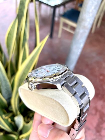 Tag heuer aquaracer white dial รูปที่ 4