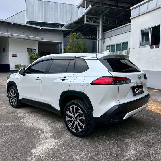 Toyota Corolla Cross 2020 1.8 HEV Premium Sedan ไฮบริด ไม่ติดแก๊ส เกียร์อัตโนมัติ ขาว รูปที่ 4