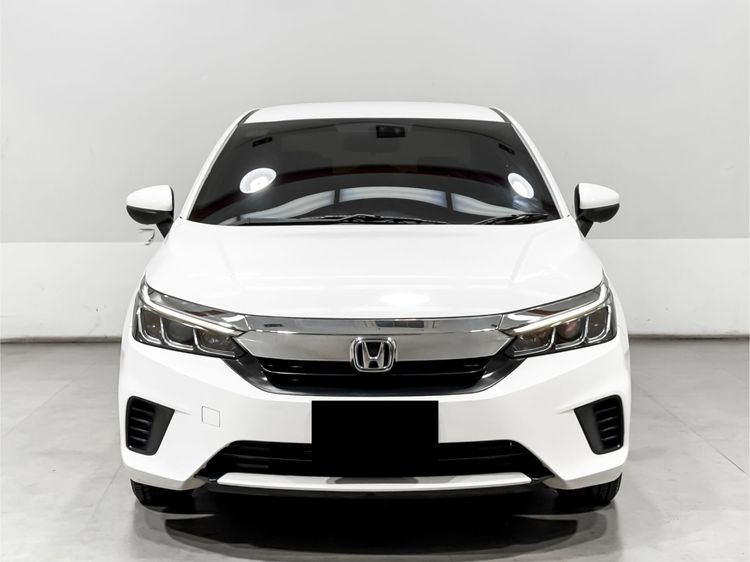 Honda City 2022 1.0 V Sedan เบนซิน ไม่ติดแก๊ส เกียร์อัตโนมัติ ขาว รูปที่ 2
