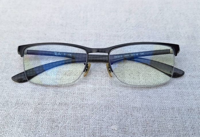 แว่นตา RAY–BAN ITALY เลนส์บลูโพรเทค มัลติโค้ท ค่าสายตายาว 225...Authentic RAY–BAN handcrafted in Milan, Italy รูปที่ 7