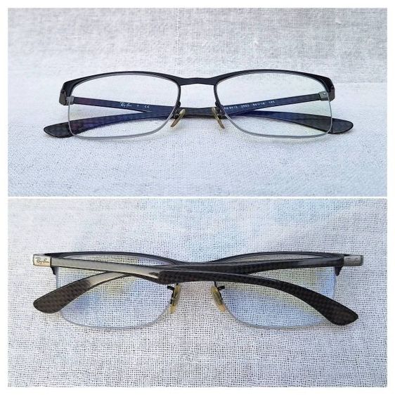 แว่นตา RAY–BAN ITALY เลนส์บลูโพรเทค มัลติโค้ท ค่าสายตายาว 225...Authentic RAY–BAN handcrafted in Milan, Italy รูปที่ 11