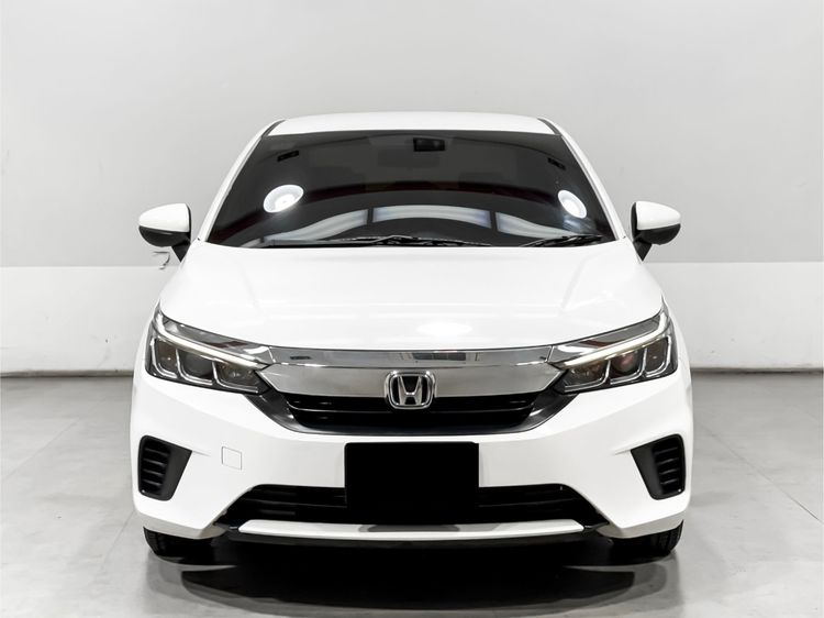 Honda City 2022 1.0 V Sedan เบนซิน ไม่ติดแก๊ส เกียร์อัตโนมัติ ขาว รูปที่ 2
